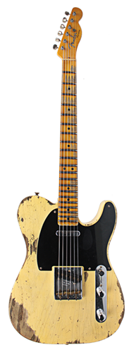 GUITARRA FENDER 51 TELECASTER HEAVY RELIC TIME MACHINE 155-0512-899 FADED NOCASTER BLONDE
