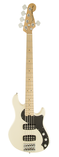 CONTRABAIXO FENDER AM STANDARD DIMENSION BASS V HH MN 019-1702-705 OLYMPIC WHITE