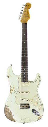 GUITARRA FENDER 65 STRATOCASTER HEAVY RELIC LTD EDITION 923-1009-514 S. FADED AGED SURF GREEN