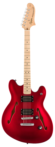 GUITARRA FENDER SQUIER AFFINITY STARCASTER MN - 037-0590-509 - CANDY APPLE RED