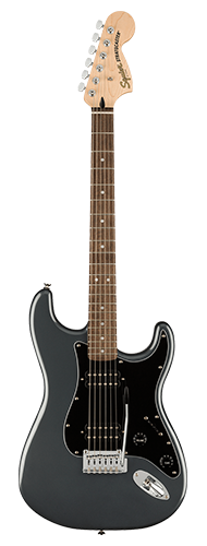 GUITARRA FENDER SQUIER AFFINITY STRATOCASTER HH LR - 037-8051-569 - CHARCOAL FROST METALLIC
