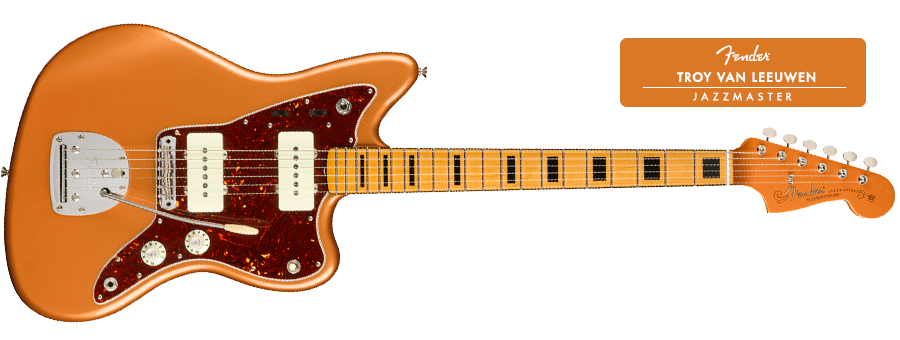 Lançamento Fender Troy Van Leeuwen Jazzmaster