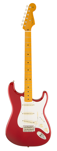 GUITARRA FENDER 50S STRATOCASTER LACQUER MN 014-0061-709 CANDY APPLE RED
