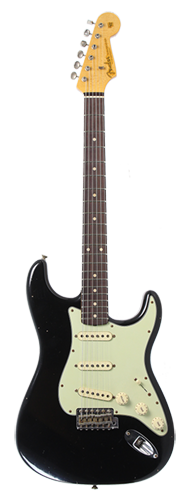 GUITARRA FENDER 61 STRATOCASTER JOURNEY RELIC TIME MACHINE COLLECTION 923-1007-534 AGED BLACK