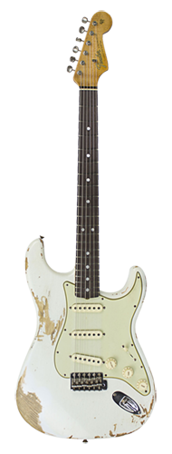 GUITARRA FENDER 60 STRATOCASTER ROASTED RELIC LTD EDITION 923-5000-669 AGED OLYMPIC WHITE