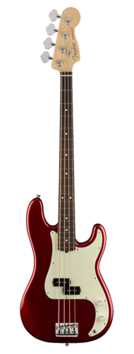CONTRABAIXO FENDER AM PROFESSIONAL PRECISION BASS ROSEWOOD 019-3610-709 CANDY APPLE RED