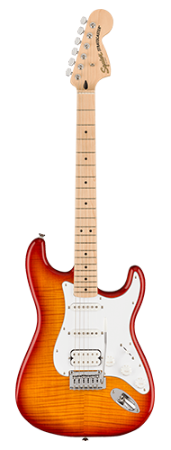 GUITARRA FENDER SQUIER AFFINITY STRATOCASTER FMT HSS MN - 037-8152-547 - SIENNA SUNBURST