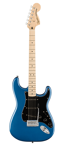 GUITARRA FENDER SQUIER AFFINITY STRATOCASTER MN - 037-8003-502 - LAKE PLACID BLUE