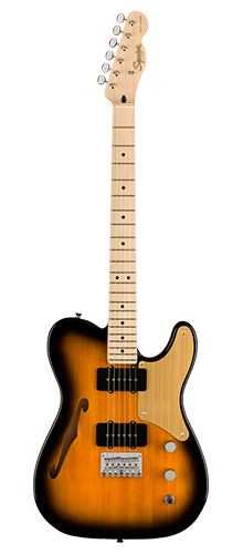 GUITARRA FENDER SQUIER PARANORMAL CABRONITA TELECASTER THINLINE MN 037-7020-503 2-COLOR SUNBURST