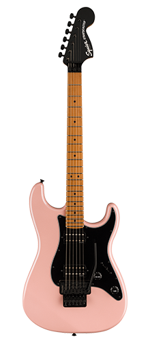 GUITARRA FENDER SQUIER CONTEMPORARY STRATOCASTER HH FLOYD ROSE - 037-0240-533 - SHELL PINK PEARL