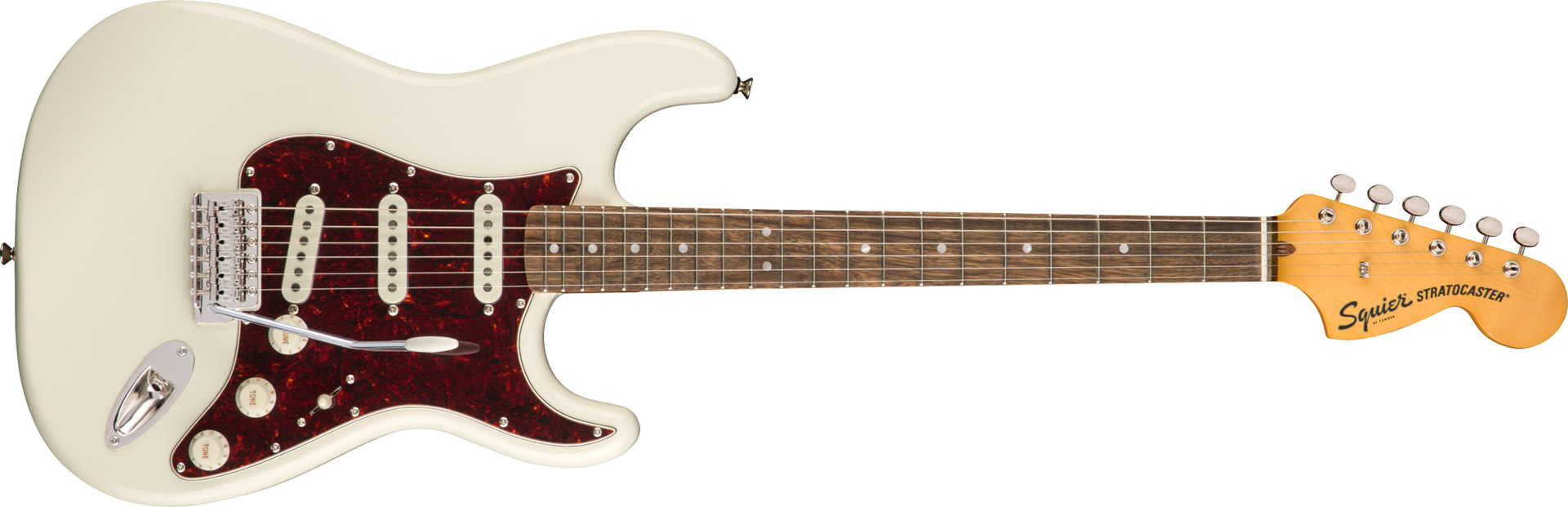 GUITARRA FENDER SQUIER CLASSIC VIBE 70S STRATOCASTER LR - 037-4020-501 - OLYMPIC WHITE
