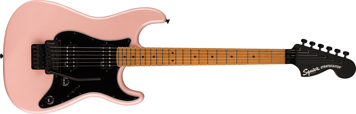GUITARRA FENDER SQUIER CONTEMPORARY STRATOCASTER HH FLOYD ROSE - 037-0240-533 - SHELL PINK PEARL